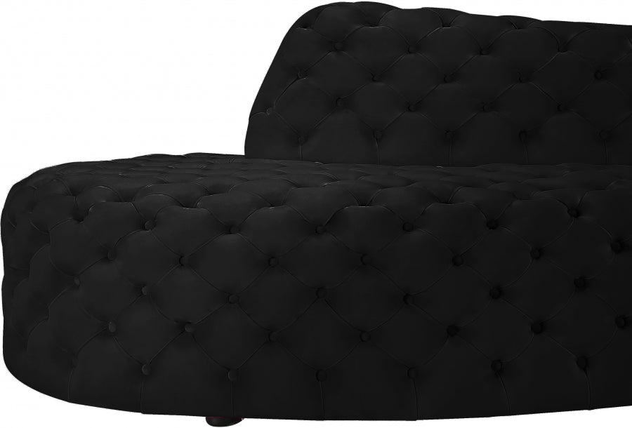 Royalty Velvet 2pc. Sectional