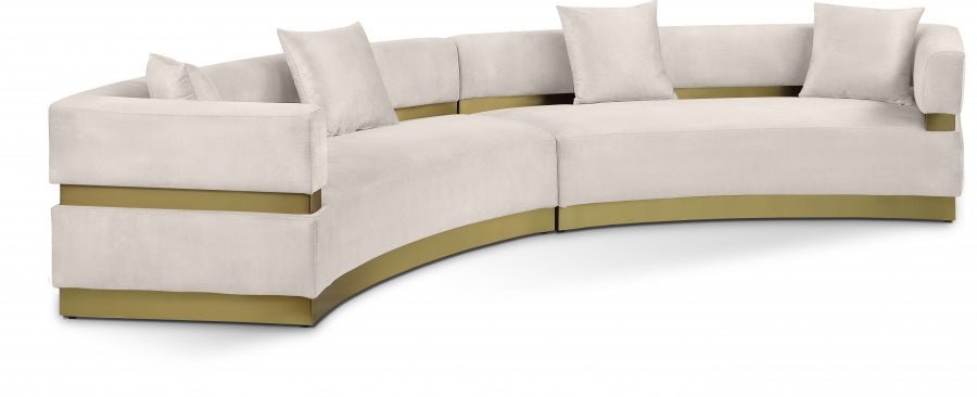 Bailey Velvet Sectional