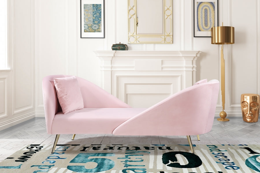 Vian Velvet Chaise