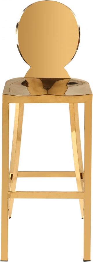 Maddie Stainless Steel Bar Stool