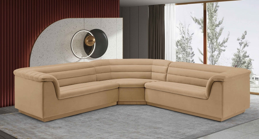 Cashmere Velvet Sectional