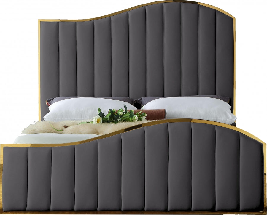 Julian Velvet Bed