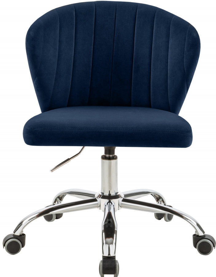 Faris Velvet Office Chair