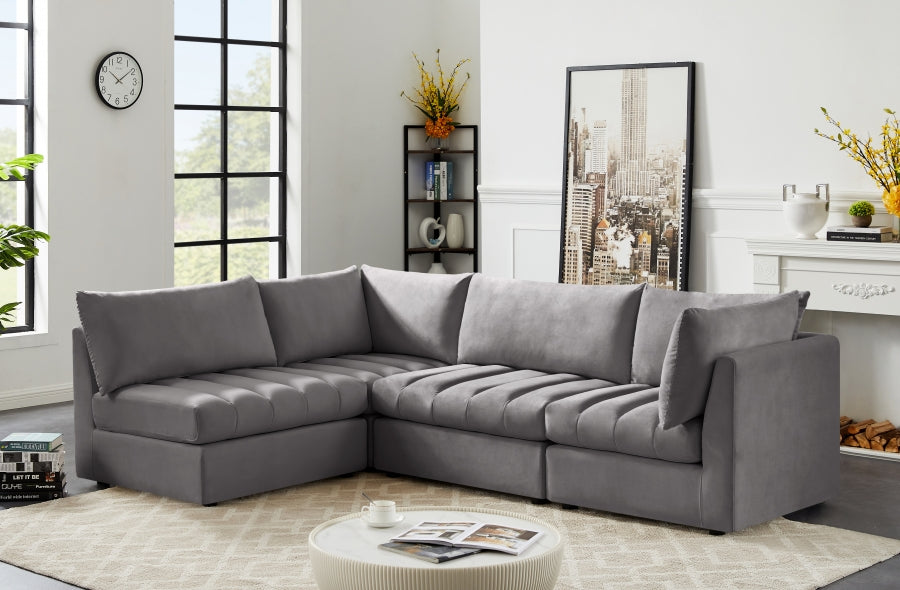 Jordan Velvet Modular Sectional