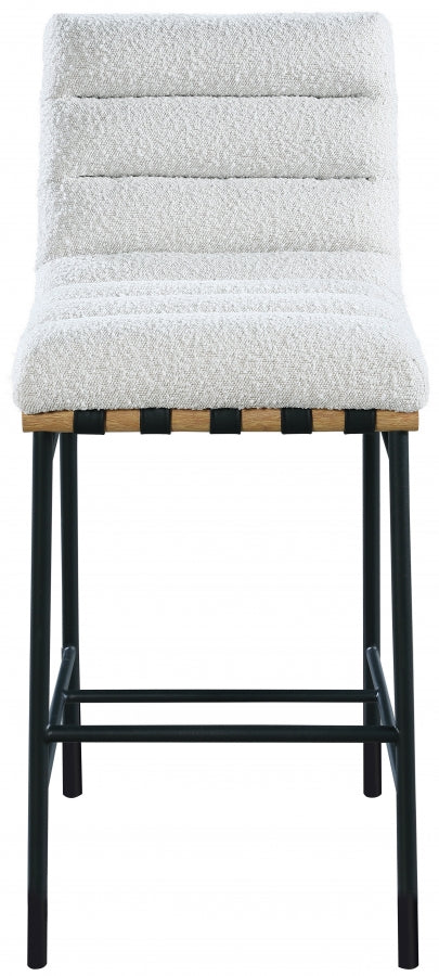 Barkely Boucle Fabric Bar Stool