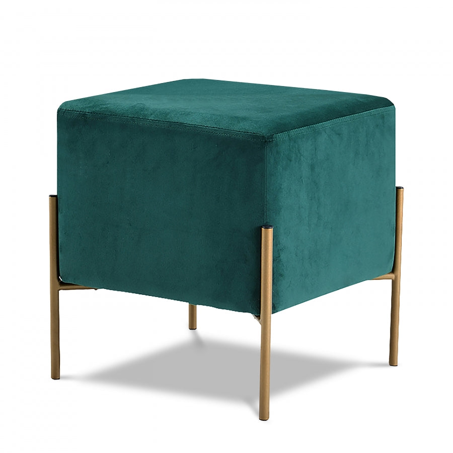 Isan Velvet Stool | Ottoman