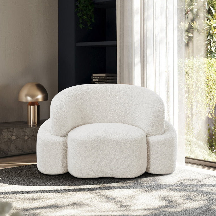 Pandi Boucle Fabric Chair