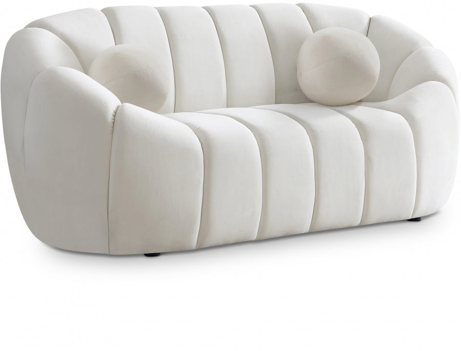 Elora Velvet Loveseat