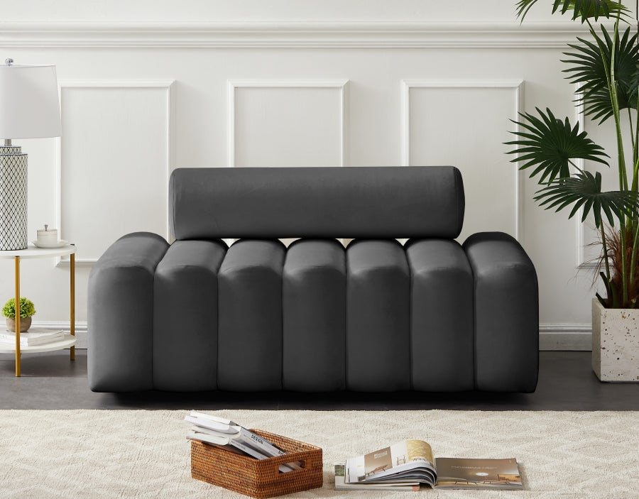 Misian Velvet Loveseat