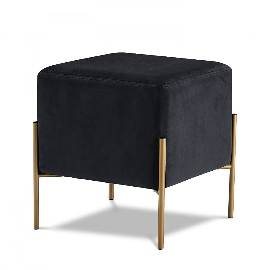 Isan Velvet Stool | Ottoman