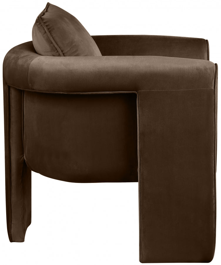 Salem Velvet Accent Chair