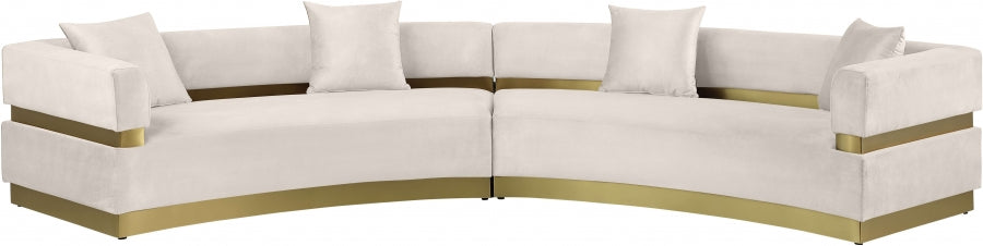 Bailey Velvet Sectional