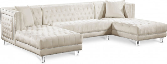 Mija Velvet 3pc. Sectional