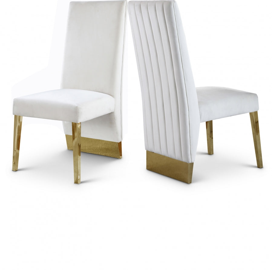 Paris Velvet Dining Chair (Set of 2)