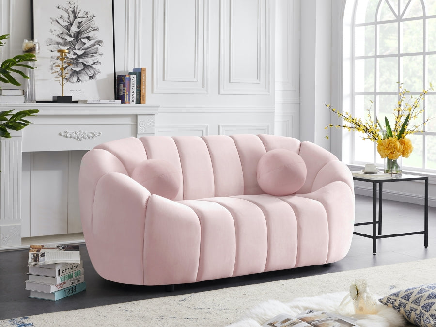 Elora Velvet Loveseat