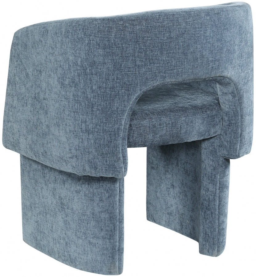 Eli Chenille Fabric Dining | Accent Chair