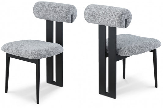 Daringo Boucle Fabric Dining Chair (Set of 2)