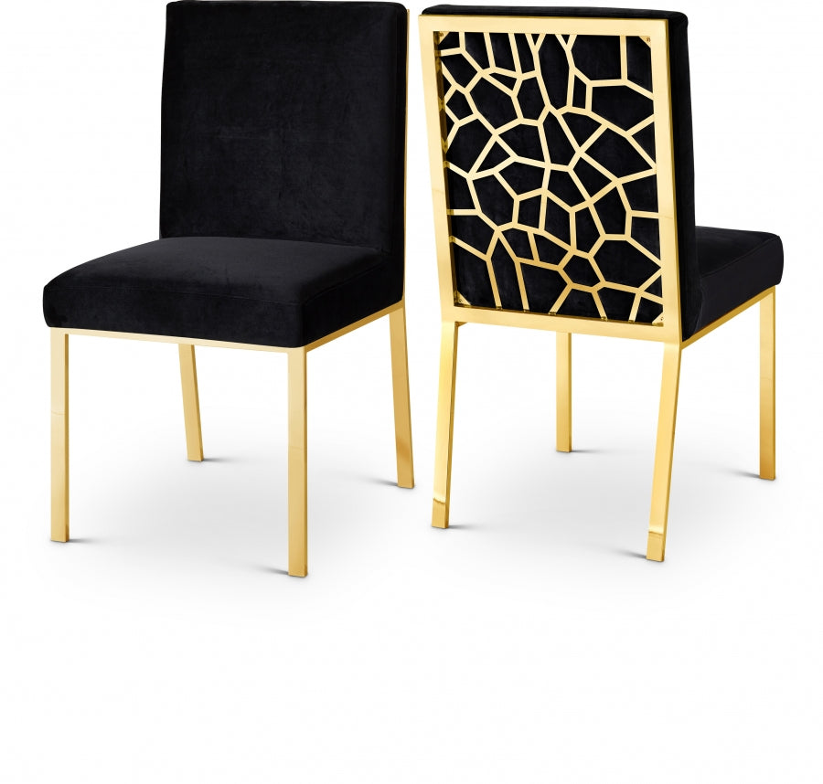 Olivia Velvet Dining Chair (Set of 2)