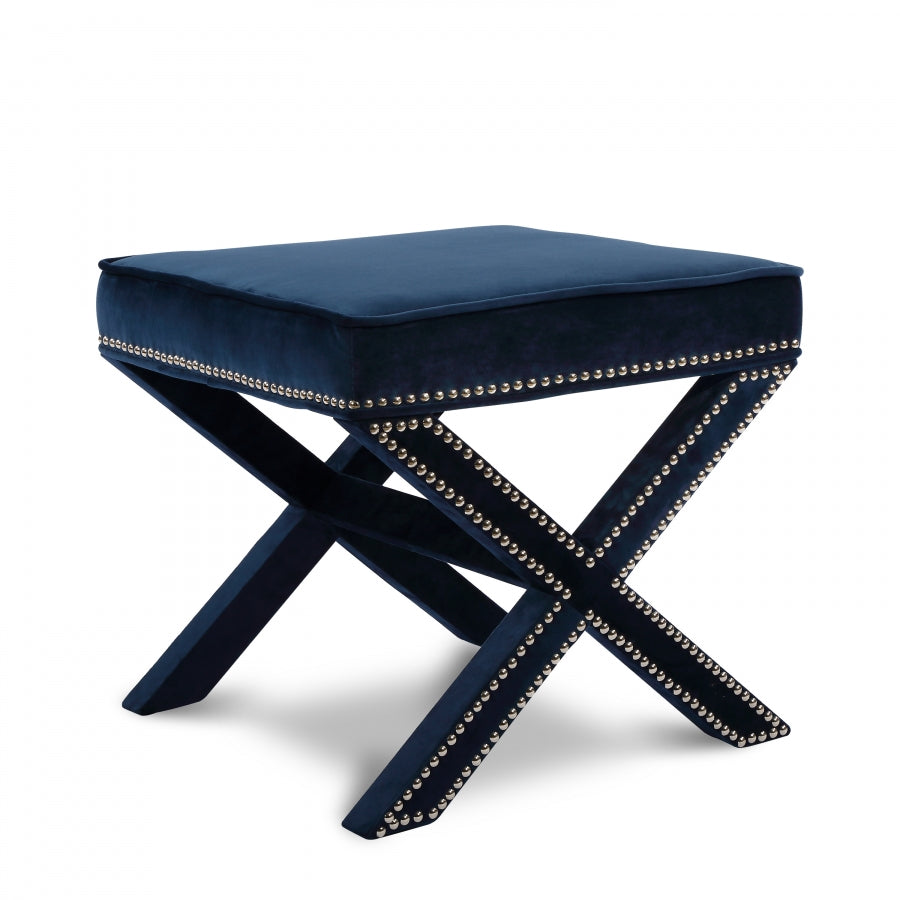 Napa Velvet Stool | Ottoman