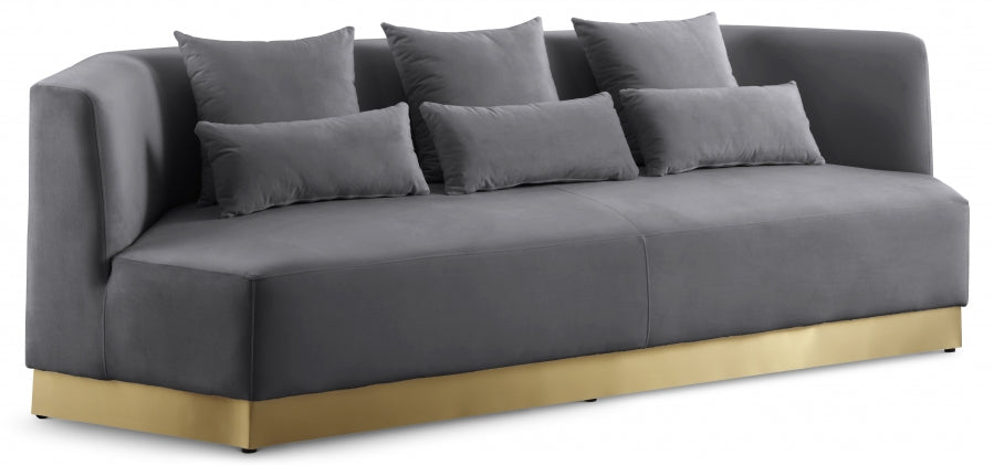 Miko Velvet Sofa