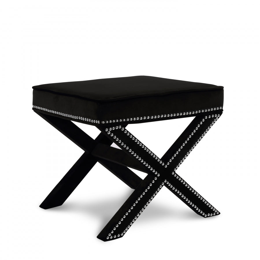 Napa Velvet Stool | Ottoman