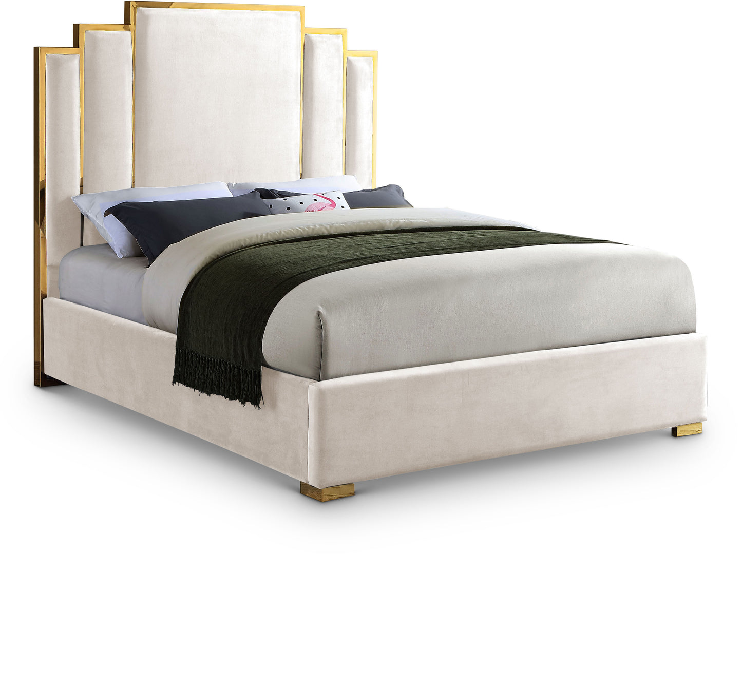 Haven Velvet Bed