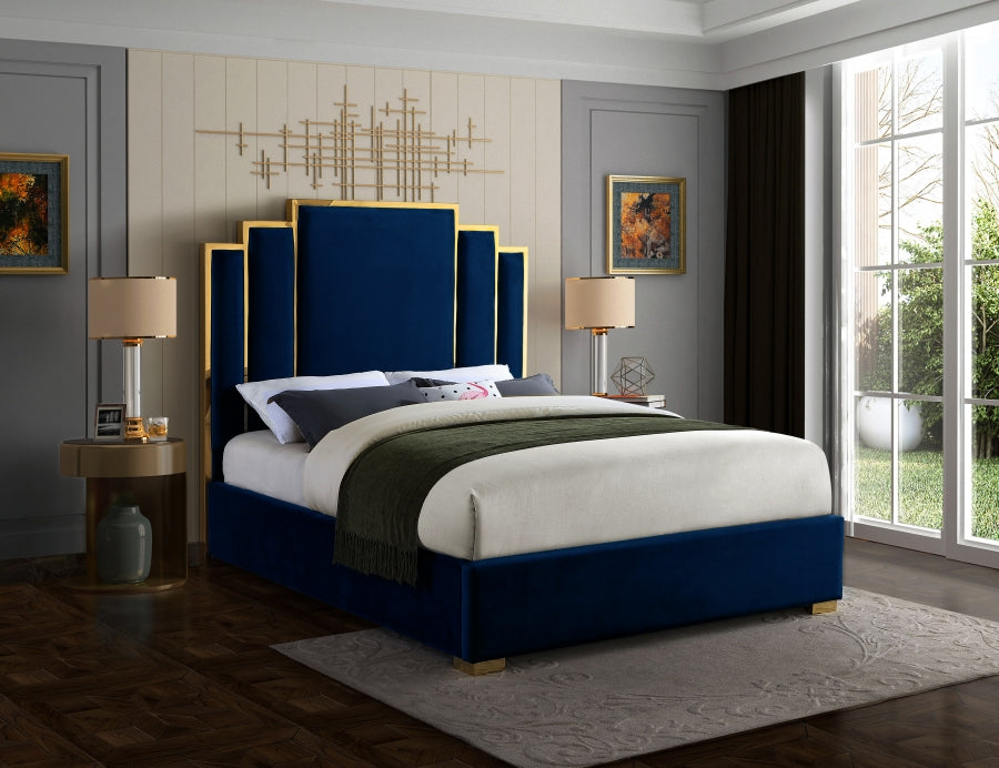 Haven Velvet Bed