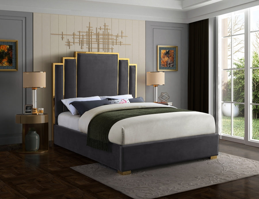 Haven Velvet Bed