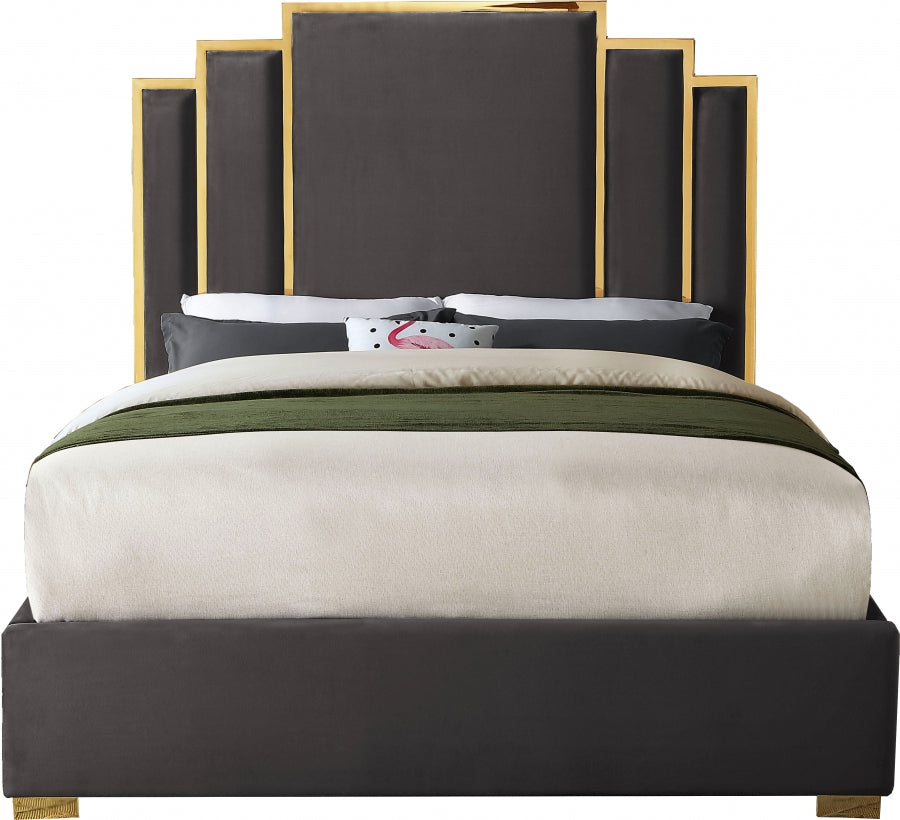 Haven Velvet Bed