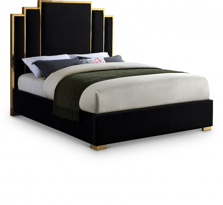 Haven Velvet Bed