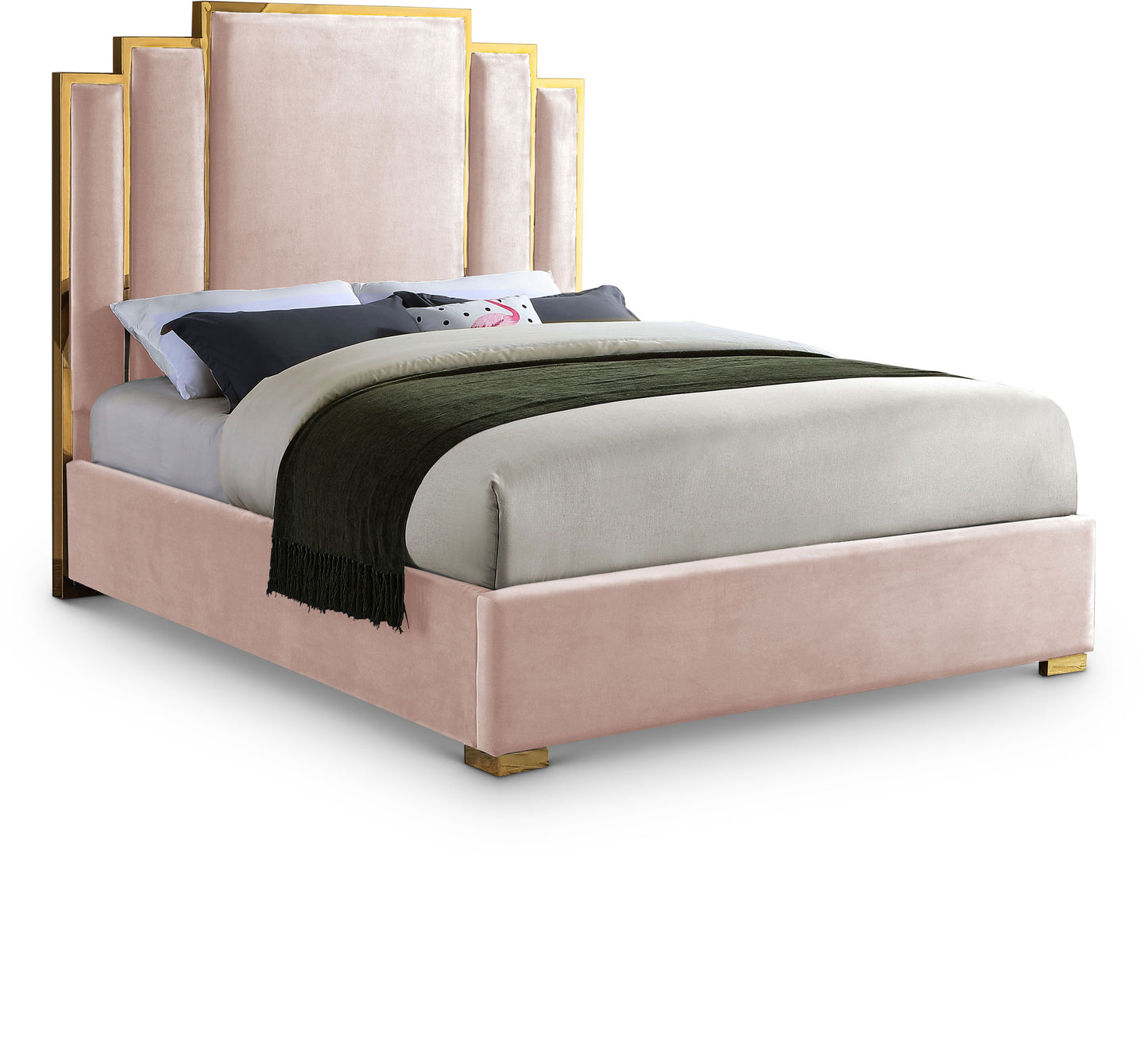 Haven Velvet Bed