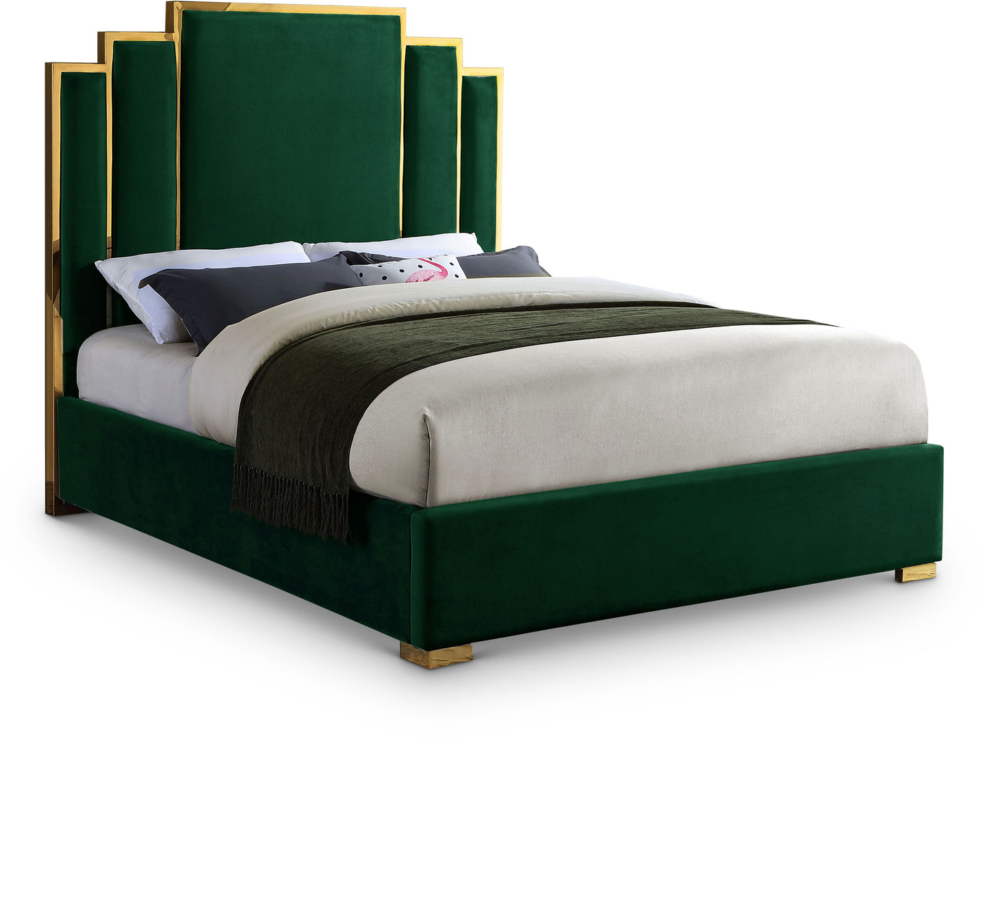 Haven Velvet Bed