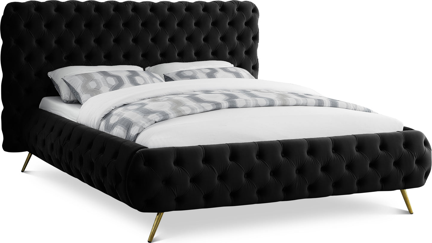 Delsy Velvet Bed