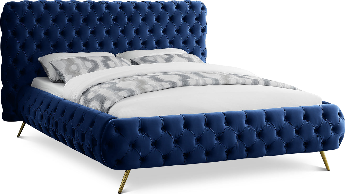 Delsy Velvet Bed