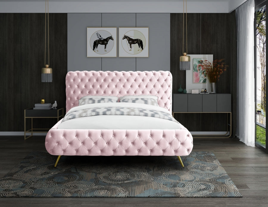 Delsy Velvet Bed