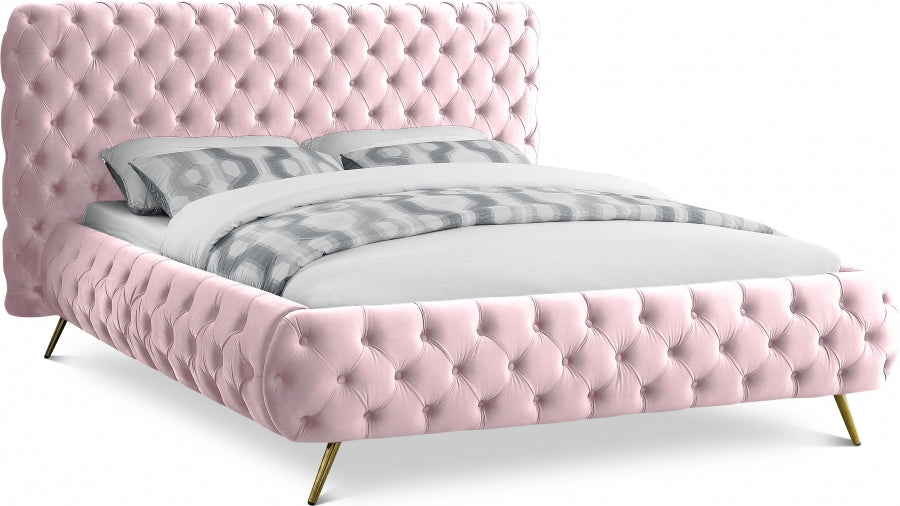 Delsy Velvet Bed