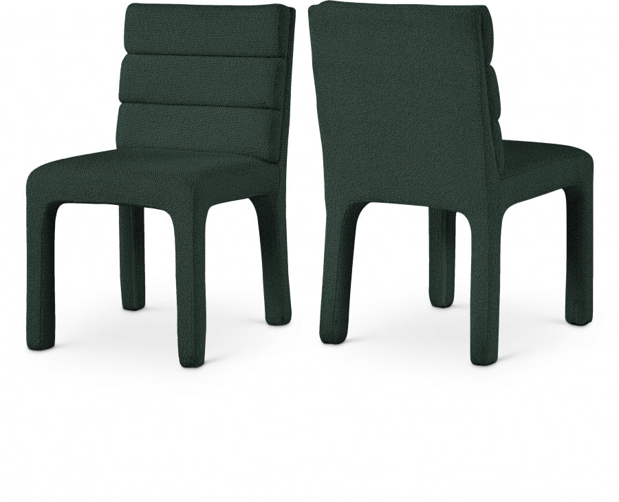 Kaz Boucle Fabric Dining Chair